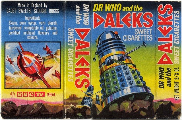 Daleks sweet cigarettes