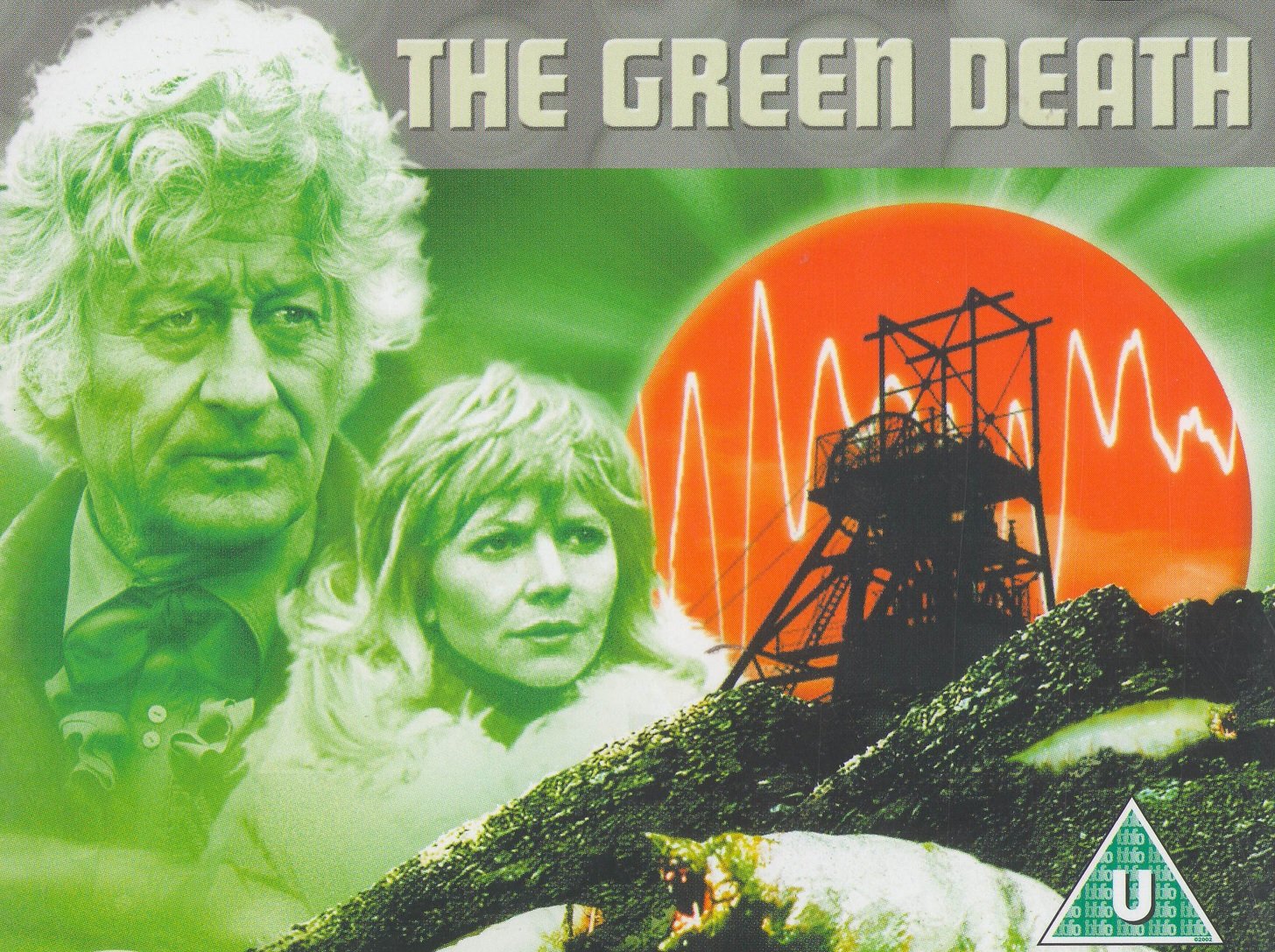 The Green Death DVD 3rd Third Doctor Jon Pertwee