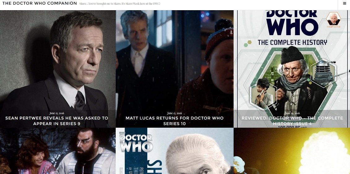 What we looked like shortly after launch!