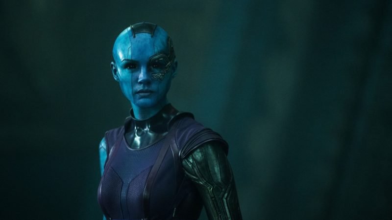 Karen Gillan Talks Turning Blue