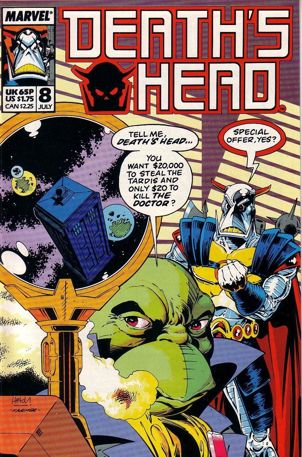 New Death s Head Collection From Marvel Doesn t Feature Doctor Who 
