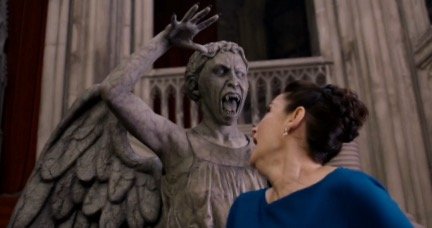 The Weeping Angels kill Dorothy Ames in the Class finale for failing them.