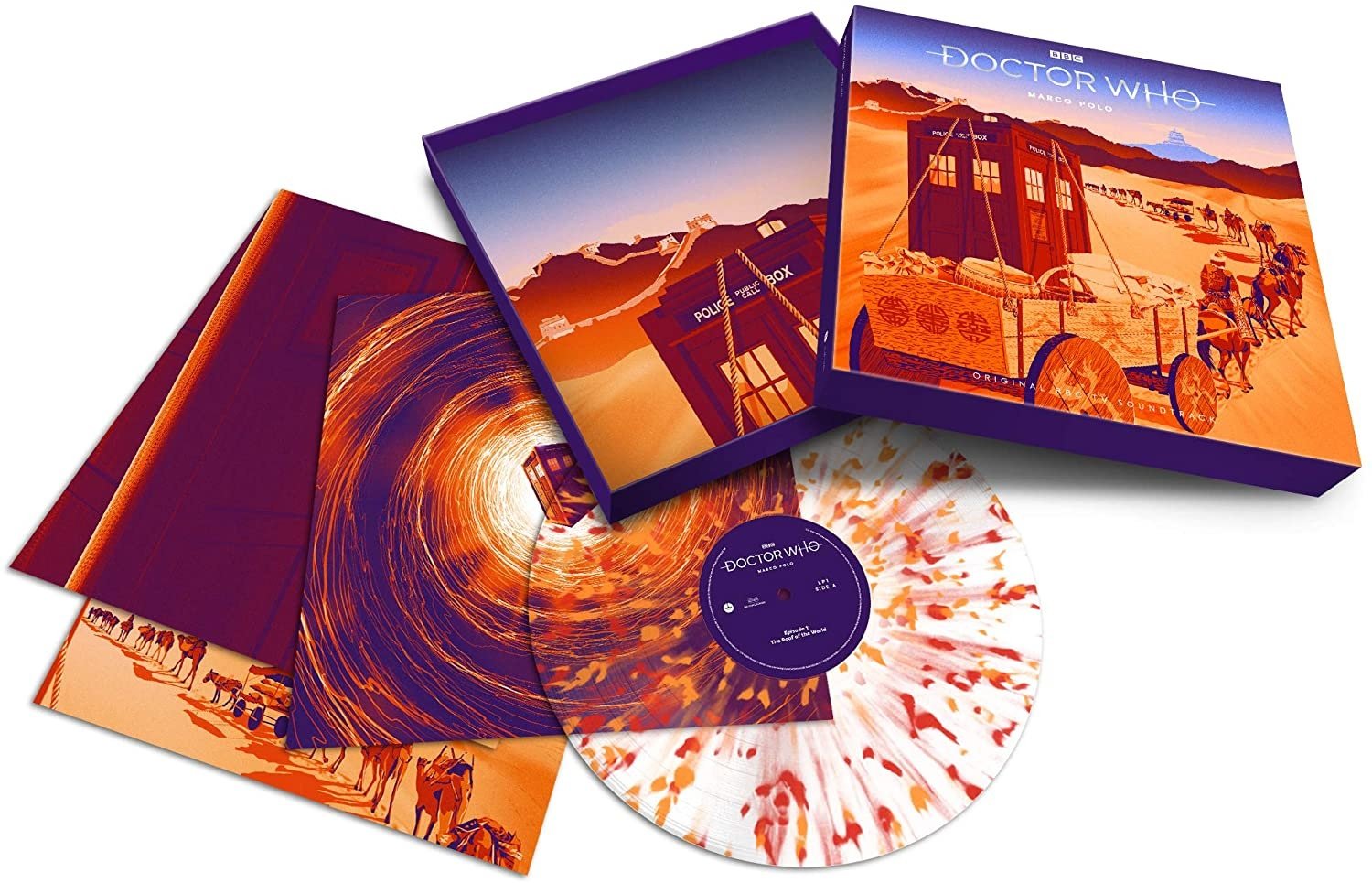 Coming Soon: First Doctor Historical, Marco Polo is the Latest “Vinyl Who” Release