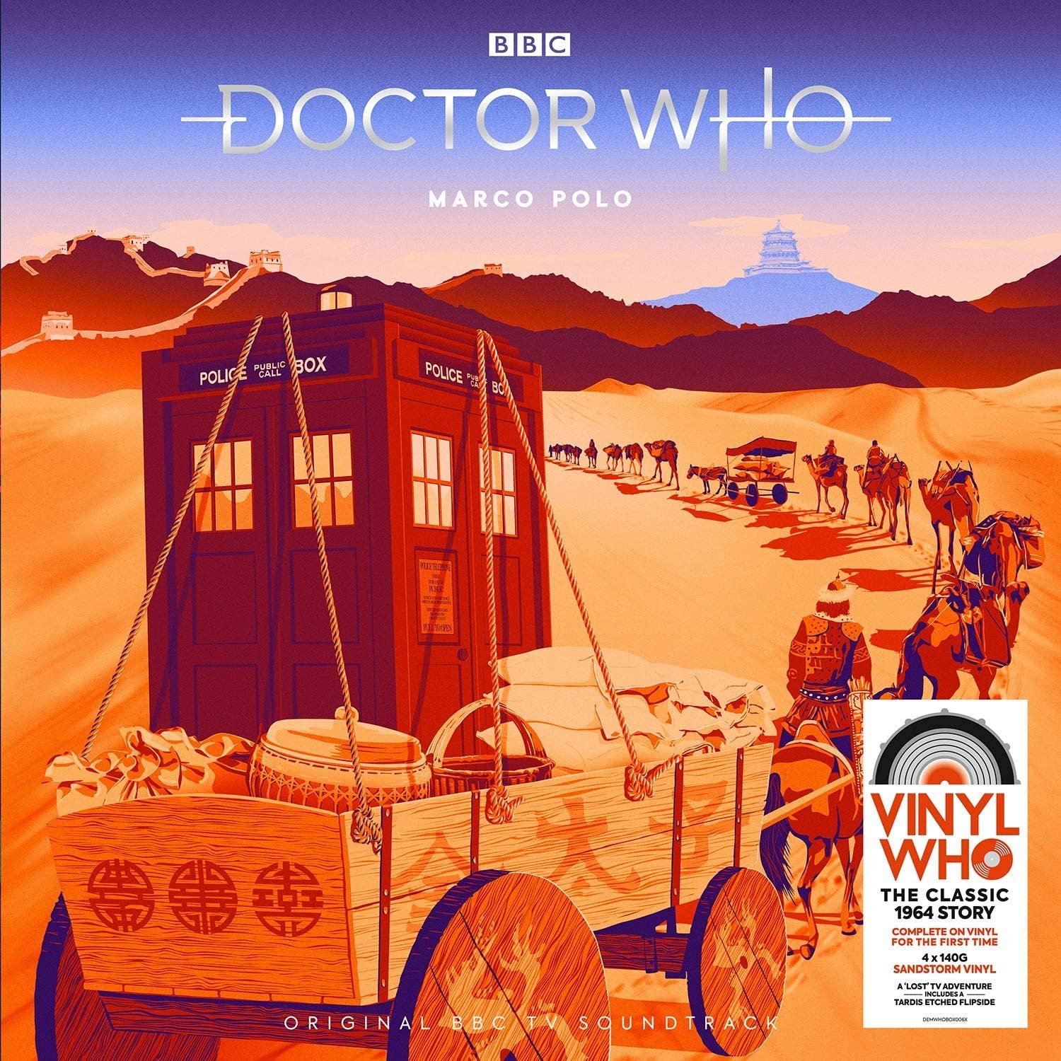 Out Now: Missing First Doctor Classic, Marco Polo on Vinyl