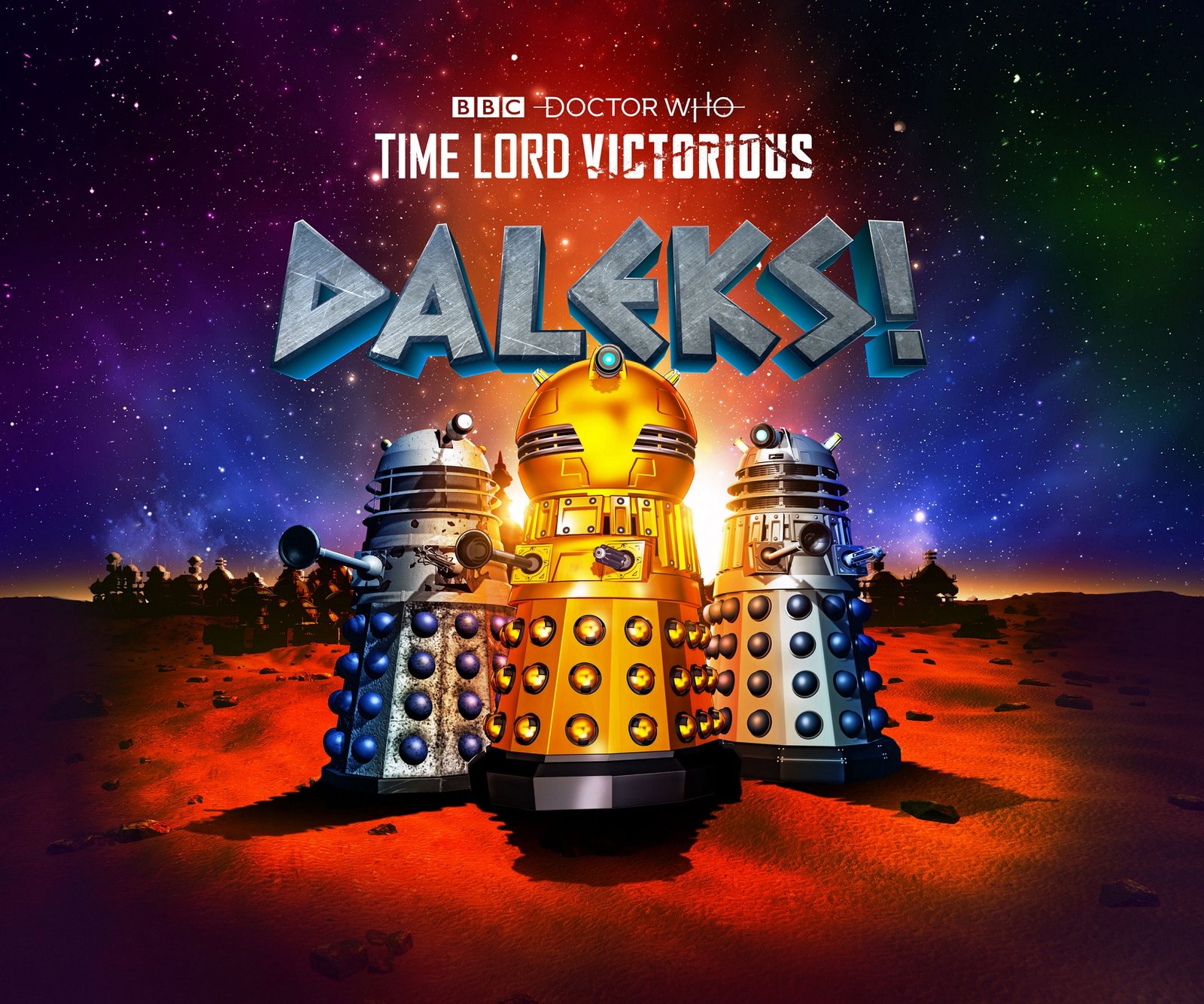 Here’s Our First Look at the New Daleks! Animation, Part of Time Lord Victorious