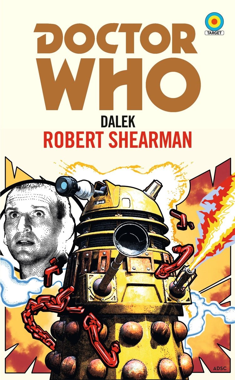 Target Novel Covers Revealed For The TV Movie, Dalek, and The Crimson Horror