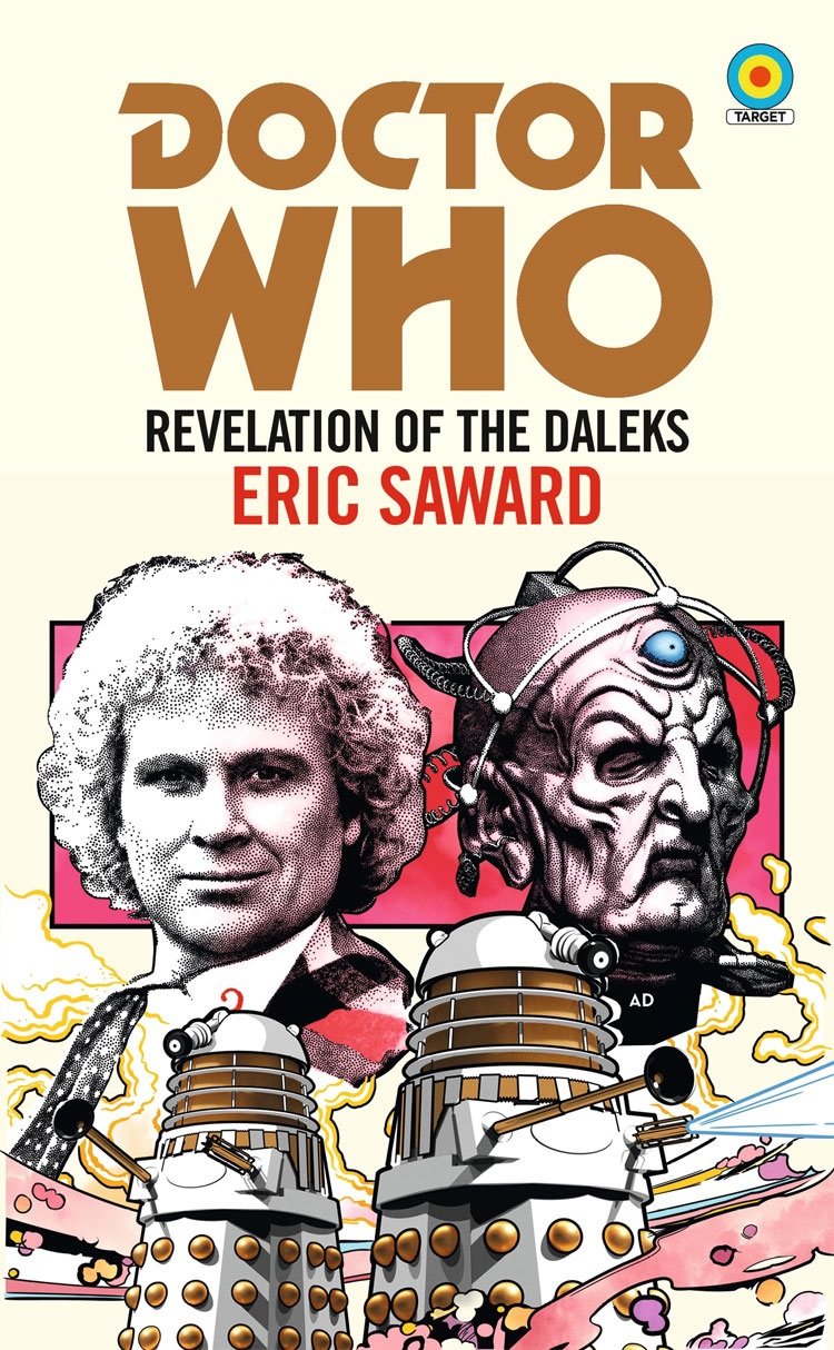 Covers Revealed for New Target Novels of Fourth, Fifth, and Sixth Doctors Stories