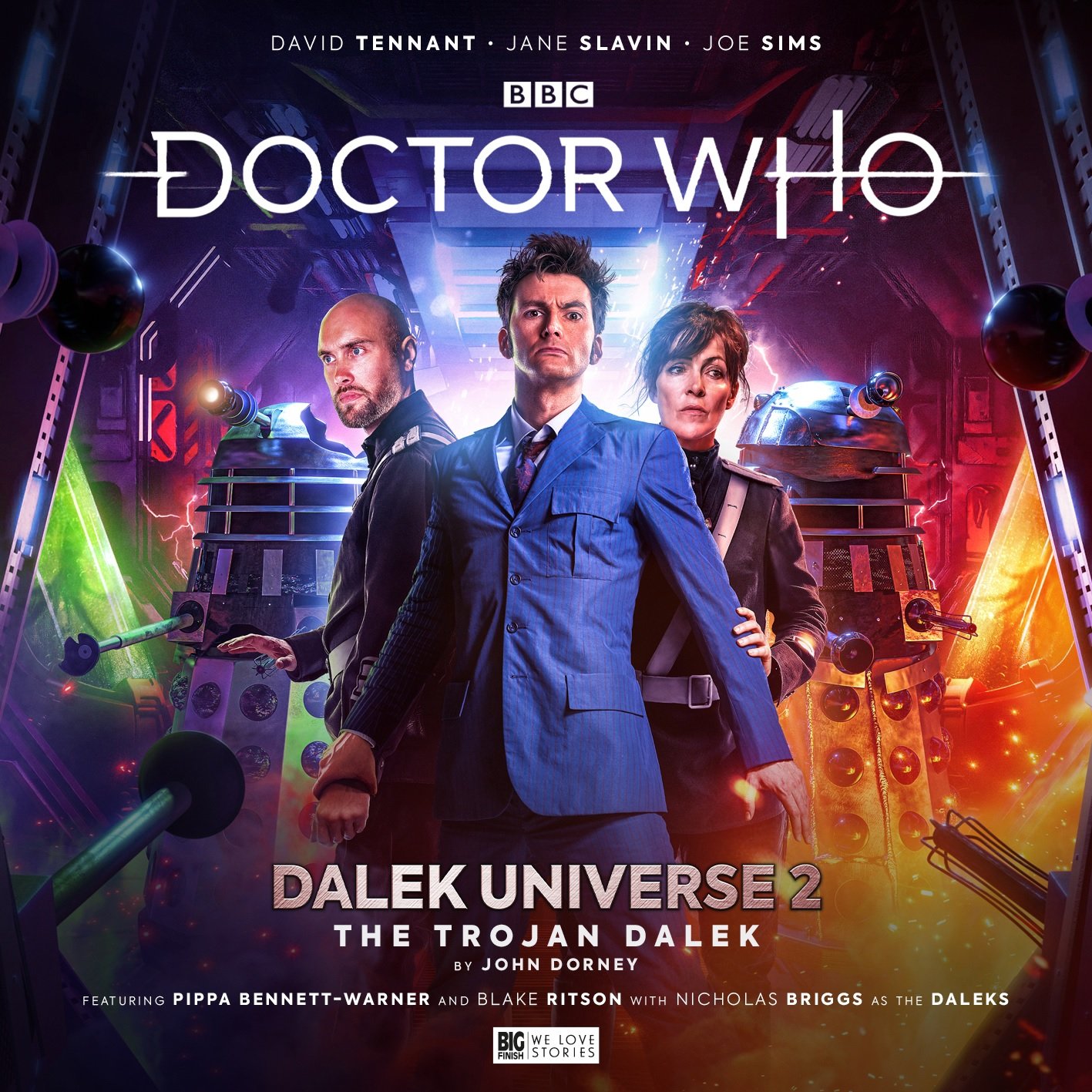Covers and Cast Announced for Big Finish’s Dalek Universe 2 Starring David Tennant
