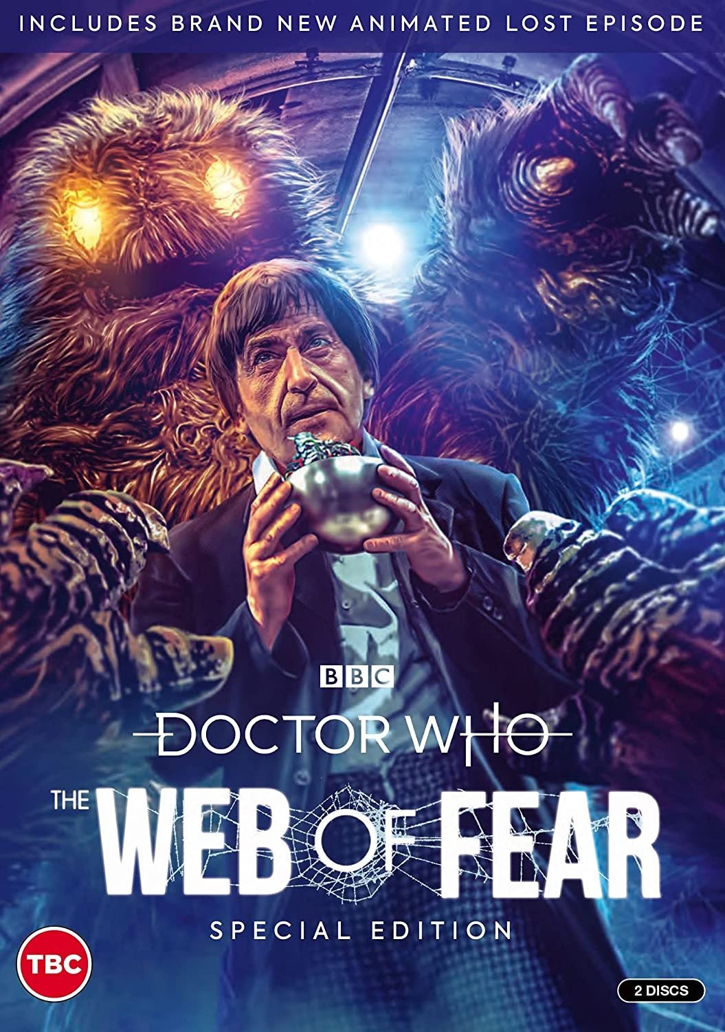 Check Out This Clip From New The Web Of Fear Animation The Doctor Who