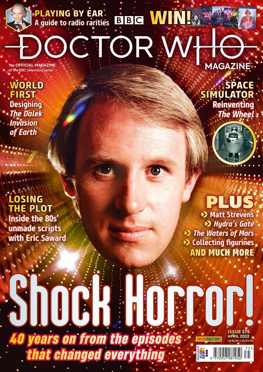 Out Now: Celebrate the Fifth Doctor Era in Doctor Who Magazine #575