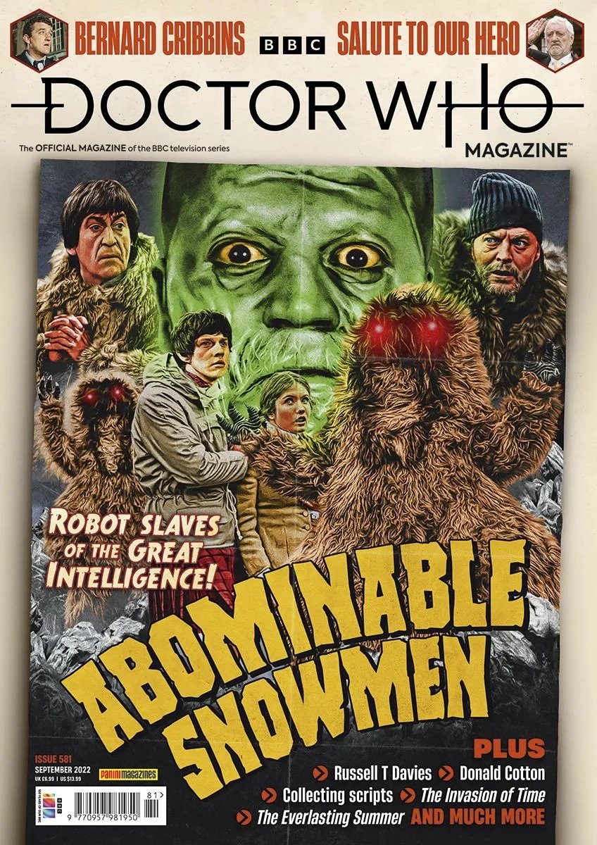 Out Now: Doctor Who Magazine #581 Remembers Bernard Cribbins and Donald Cotton