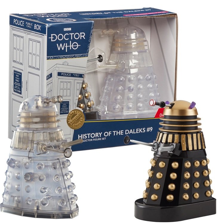 Doctor Who The Supreme Daleks Master Plan Black Leader B&M Classic 5" Figure 