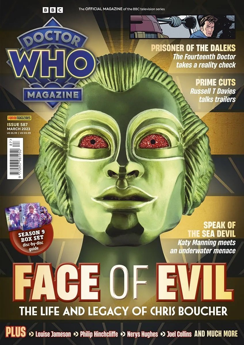 Out Now: Doctor Who Magazine #587 Pays Tribute to the Late, Great Chris Boucher