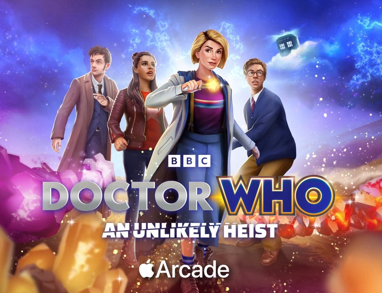 New Doctor Who: An Unlikely Heist Game Now Available on Apple Arcade