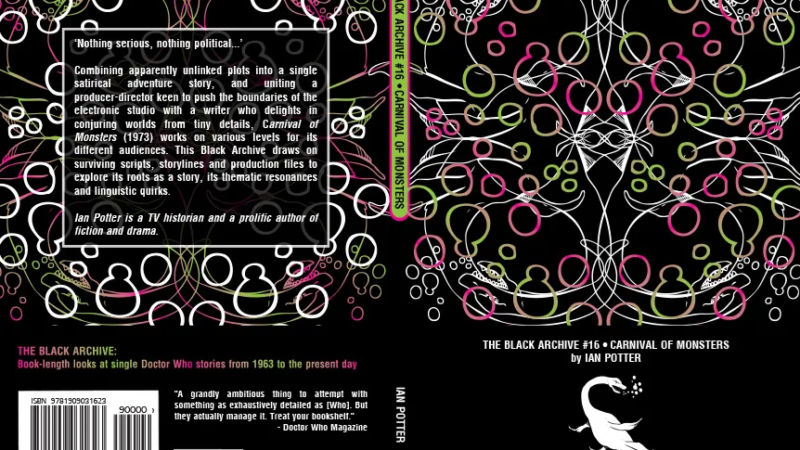 Reviewed: Obverse Books’ The Black Archive — Doctor Who, Carnival of Monsters