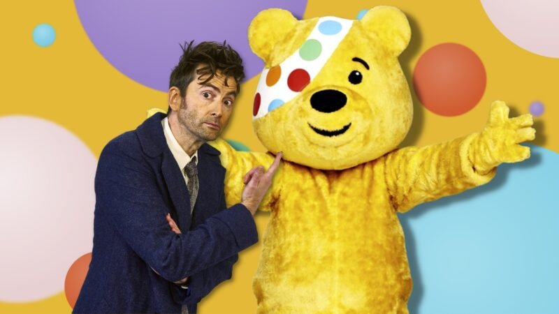Here’s David Tennant as the Fourteenth Doctor and Julian Bleach as Davros For Children in Need Scene