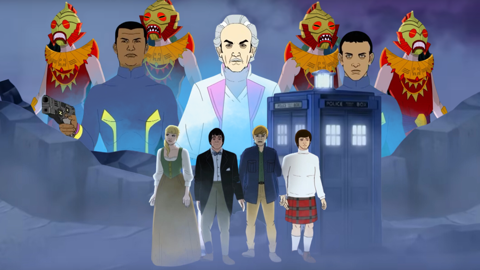 Doctor Who The Underwater Menace — An Animated Review The Doctor Who