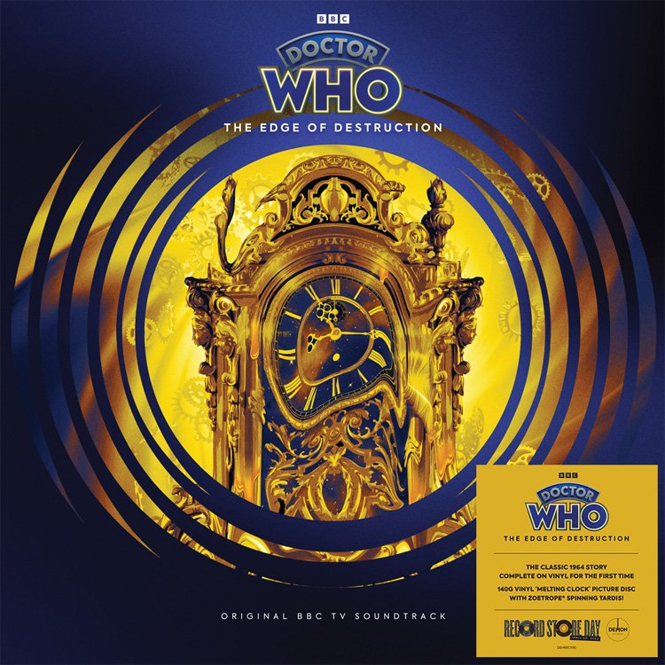 Coming Soon: Record Store Day 2024 Exclusive — The Edge of Destruction Doctor Who Soundtrack