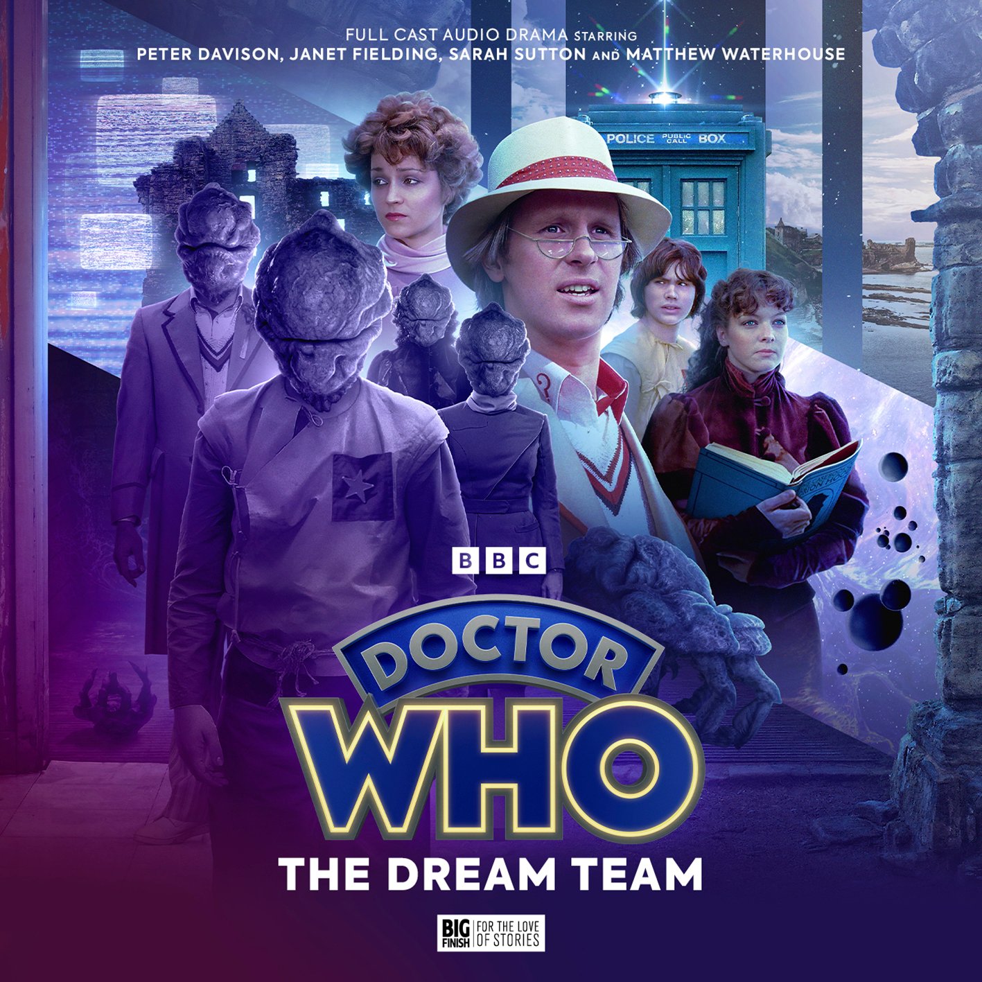 Reviewed: Big Finish’s Doctor Who, The Fifth Doctor Adventures — The Dream Team