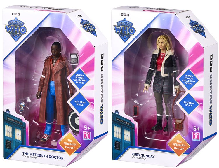 Character Options Announces Fifteenth Doctor and Ruby Sunday Doctor Who Action Figures