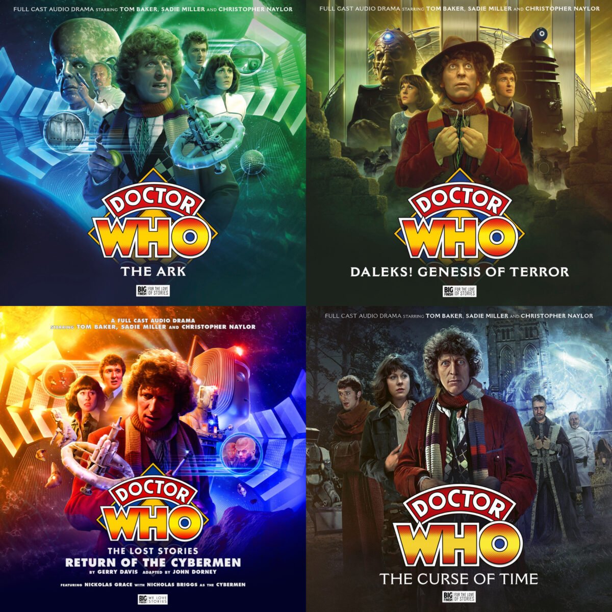 Fourth Doctor Season 12 alt covers – The Doctor Who Companion