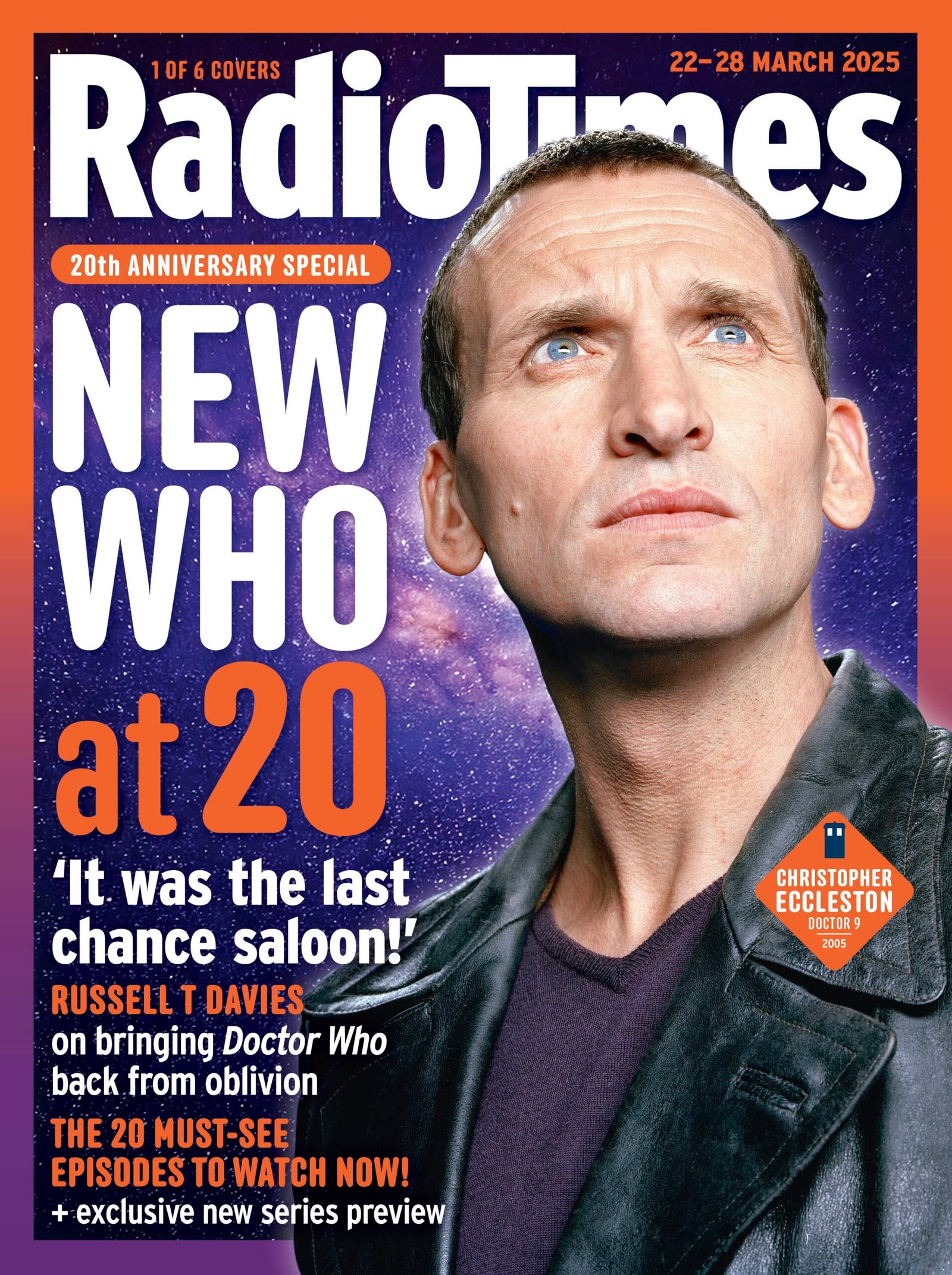 The Radio Times Celebrates 20 Years of New Doctor Who With 6 Special ...