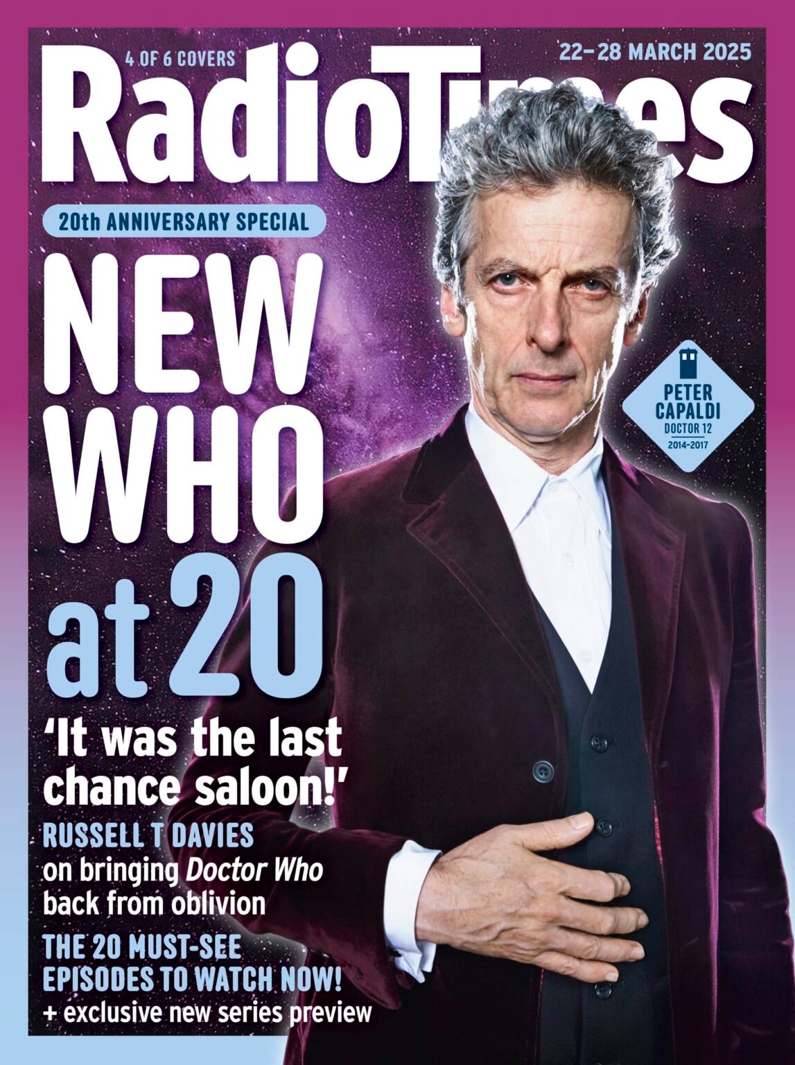 The Radio Times Celebrates 20 Years of New Doctor Who With 6 Special ...