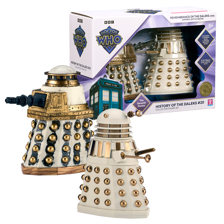 Character Options Unveil New Remembrance of the Daleks and Revenge of the Cybermen Action Figures