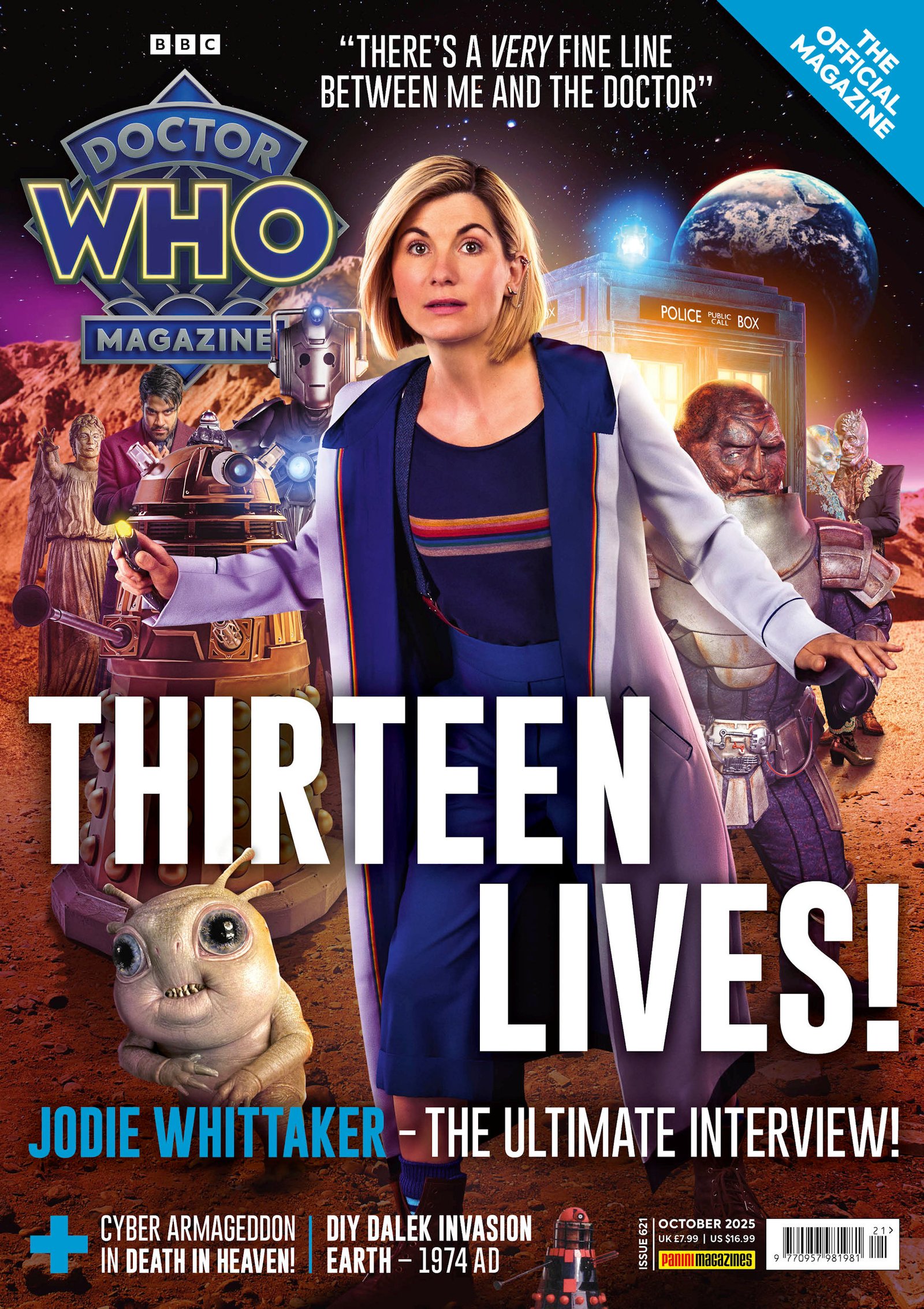Out Now: Doctor Who Magazine #621 Boasts the “Ultimate Interview” With Jodie Whittaker