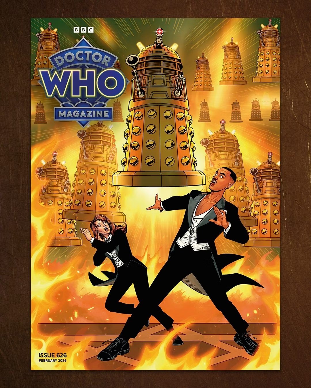 Ncuti Gatwa’s Fifteenth Doctor and Mel Finally Battle the Daleks in Doctor Who Magazine Comic