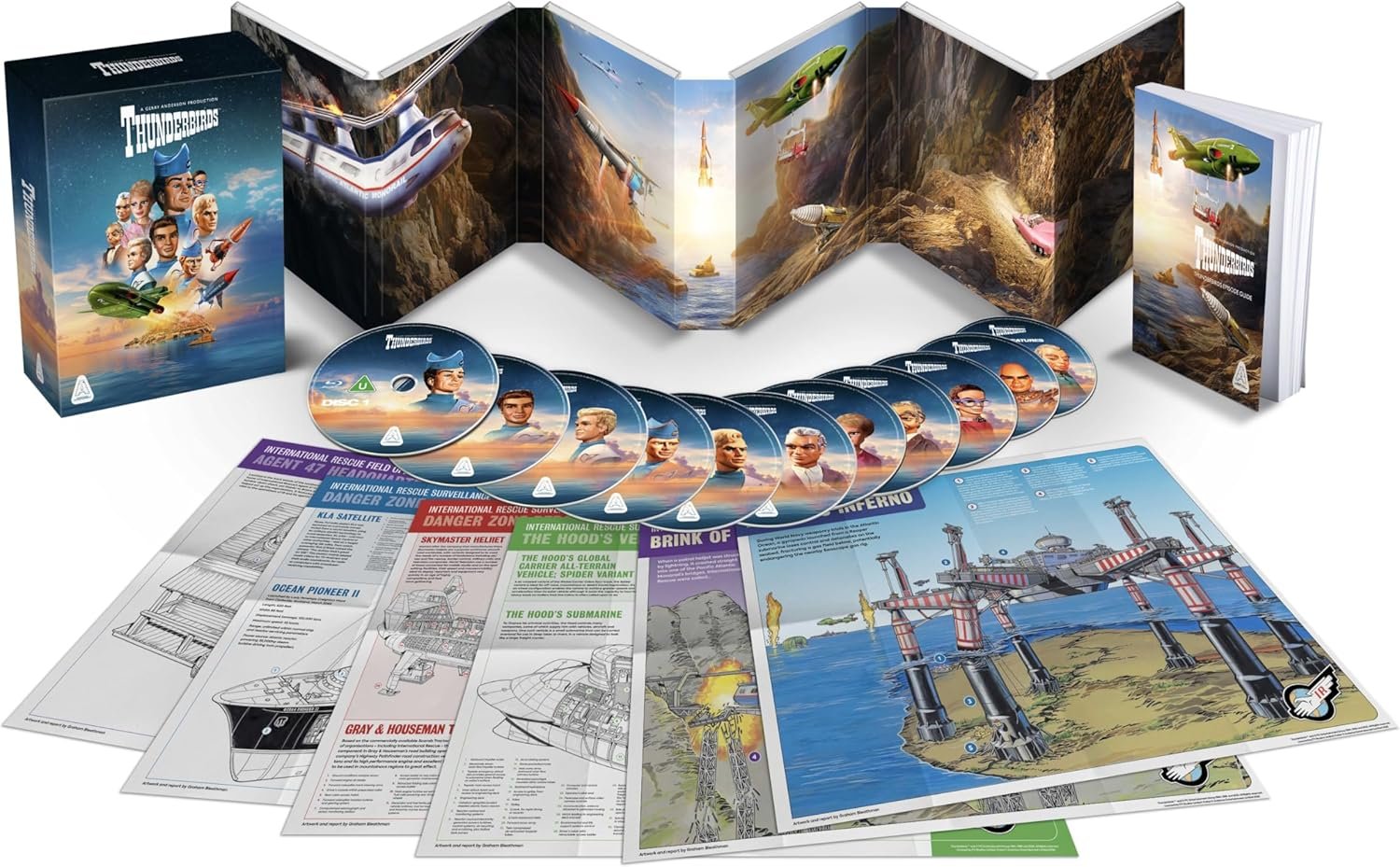 Why Doctor Who Fans Will Love the New Thunderbirds 60th Anniversary Blu-ray Collection