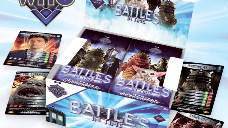 Doctor Who: Battles in Time Cards Return With New Obliterator Set, Released Next Month